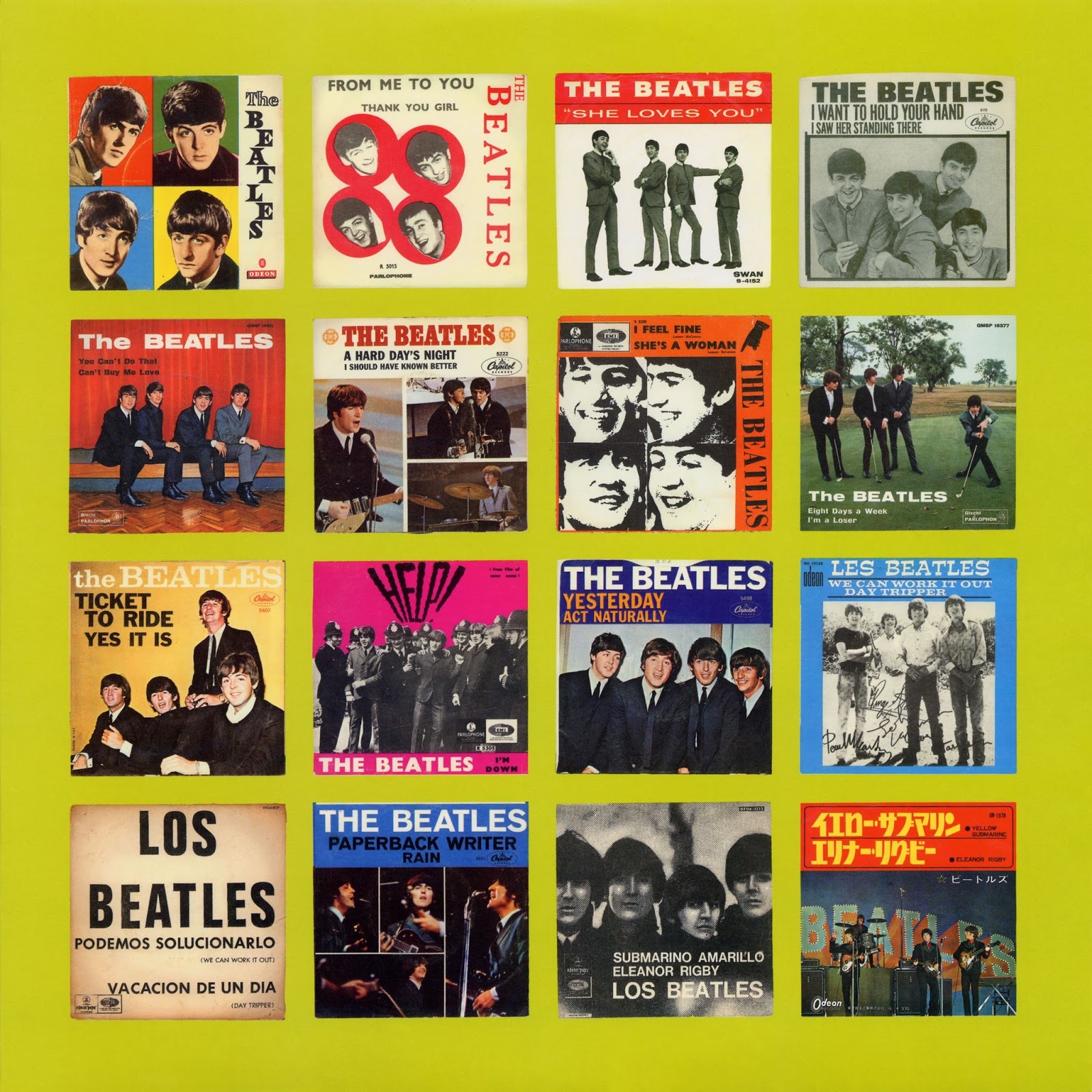 2000 The Beatles 1 - The Beatles - Rockronología
